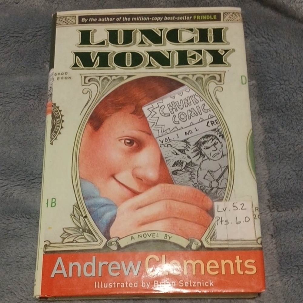 Lunch Money by Andrew Clements Book